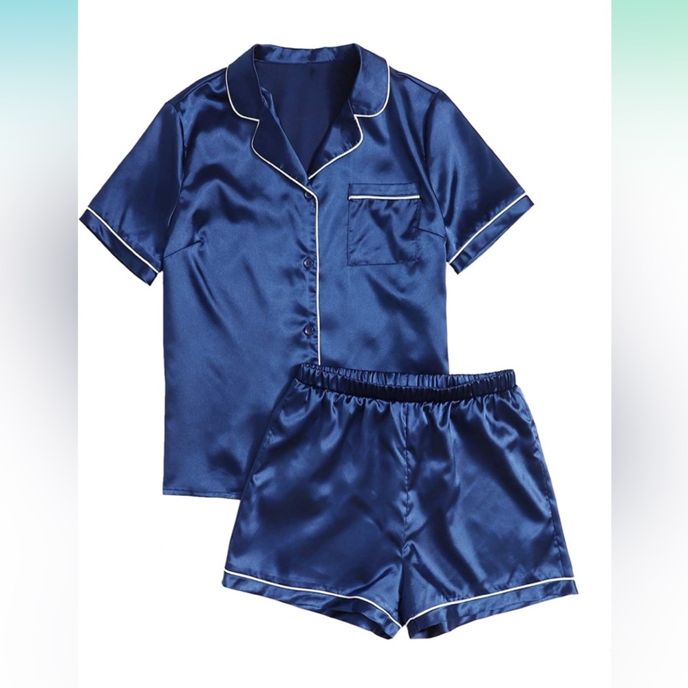 blue pijama set